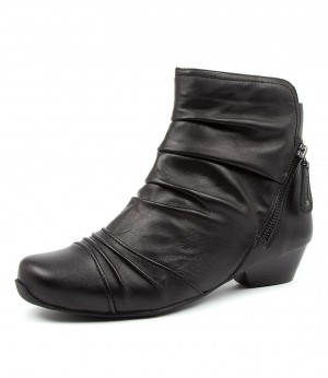 Black Women Ziera Camryn (Extra Wide) Boots | Z-596037