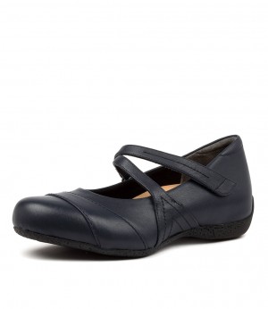 Navy Women Ziera Xray (Extra Wide) Mary Janes | Z-679528