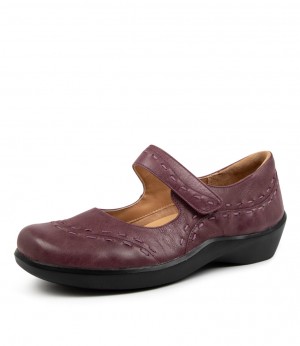 Purple Women Ziera Gummibear (Wide) Mary Janes | Z-705186