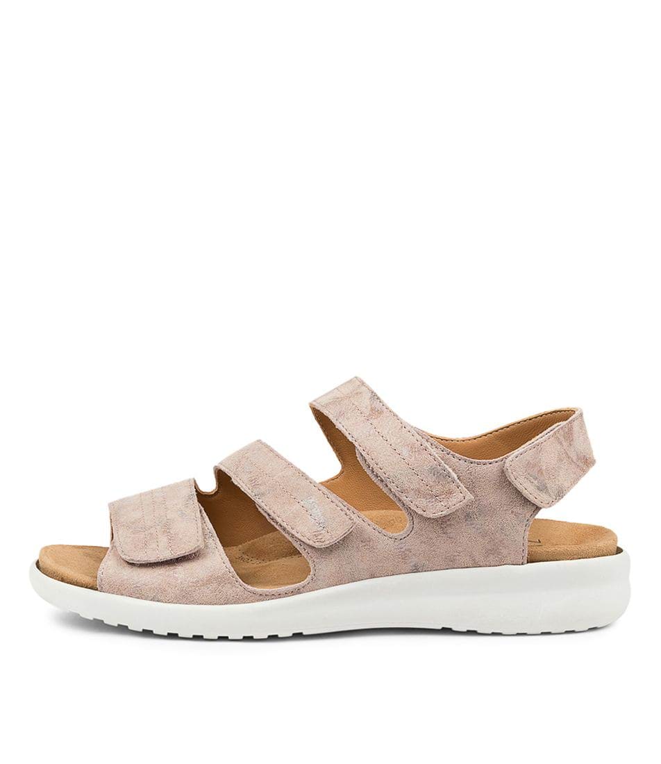 Beige / White Women Ziera Bonny (Wide) Sandals | Z-689704