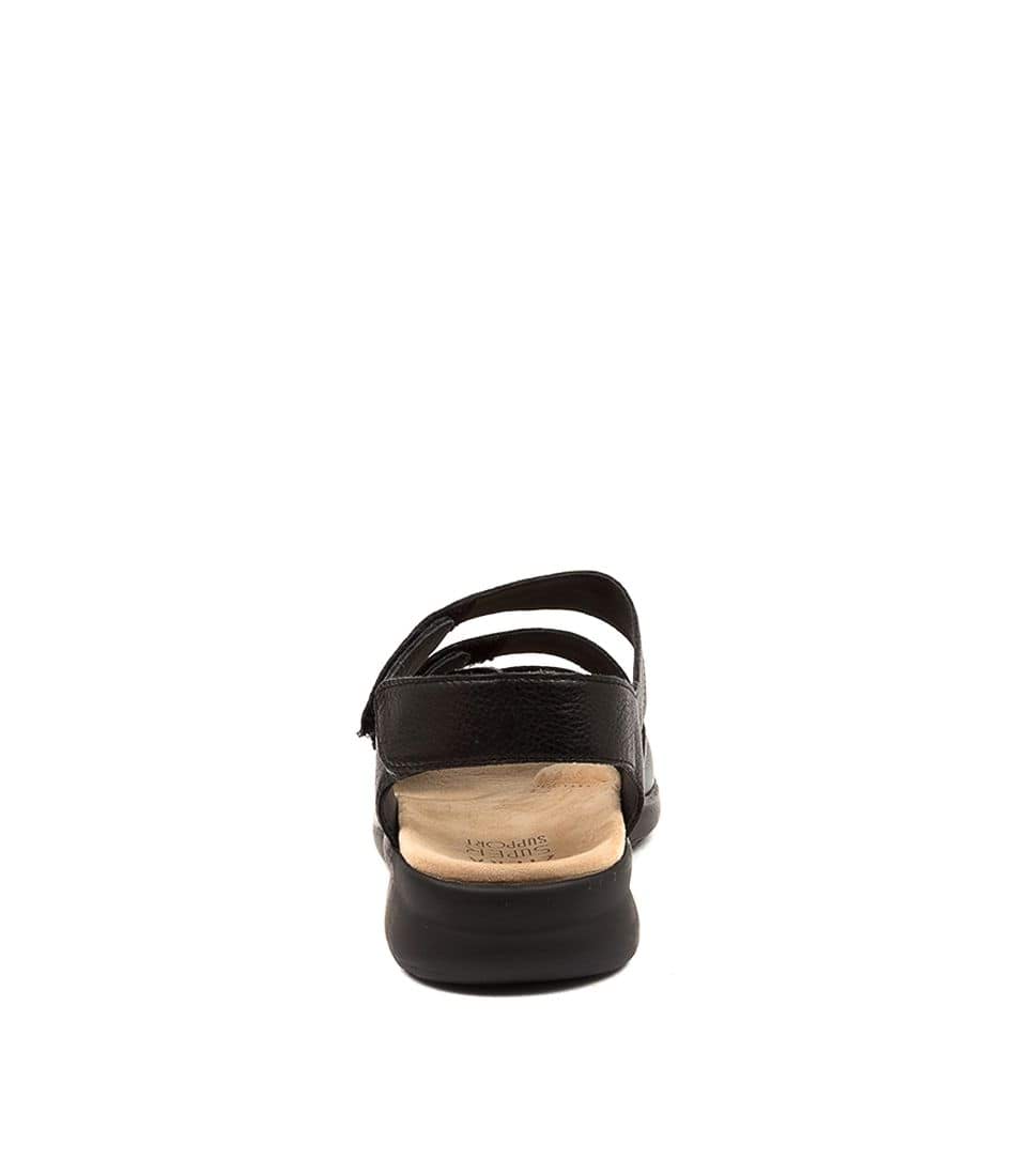 Black Women Ziera Bonny (Extra Wide) Sandals | Z-409318