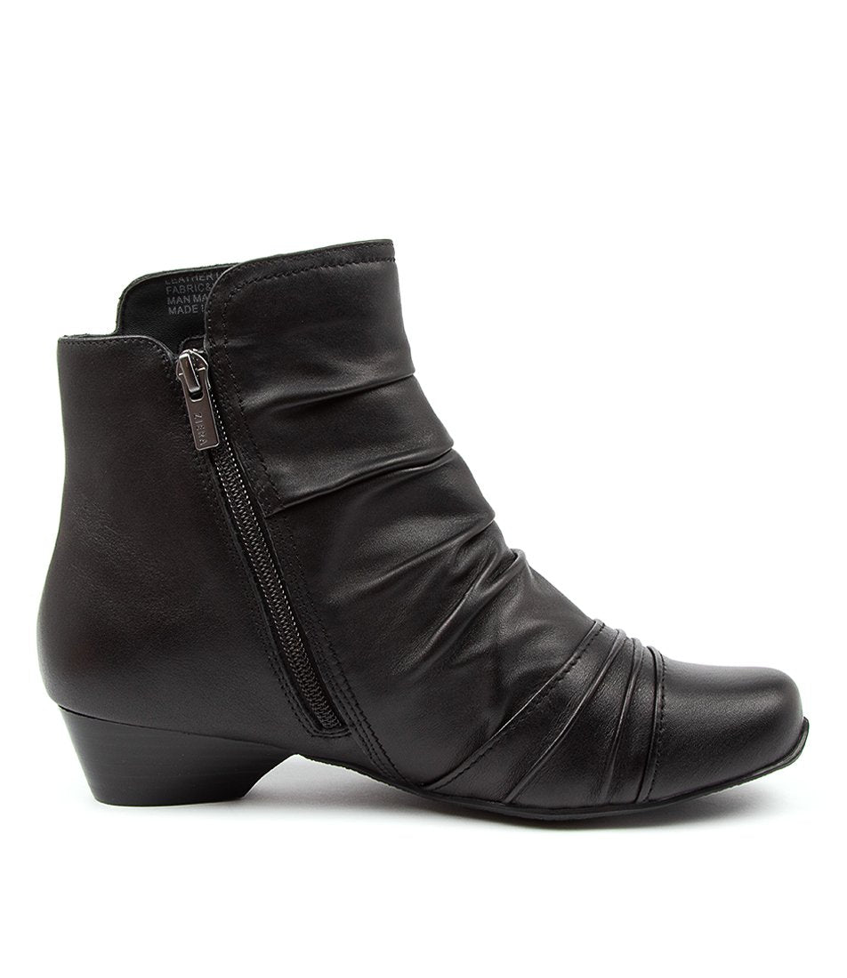 Black Women Ziera Camryn (Extra Wide) Boots | Z-596037