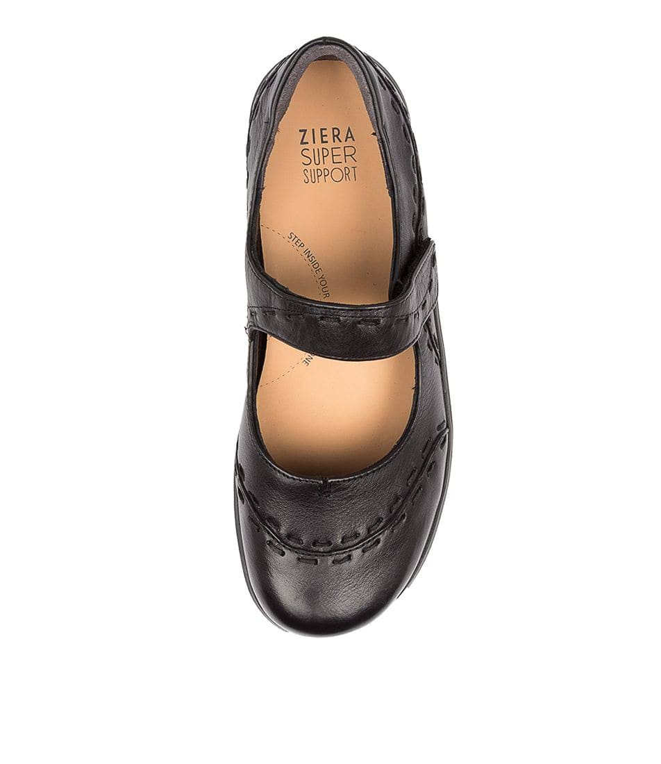 Black Women Ziera Gummibear (Wide) Mary Janes | Z-309872