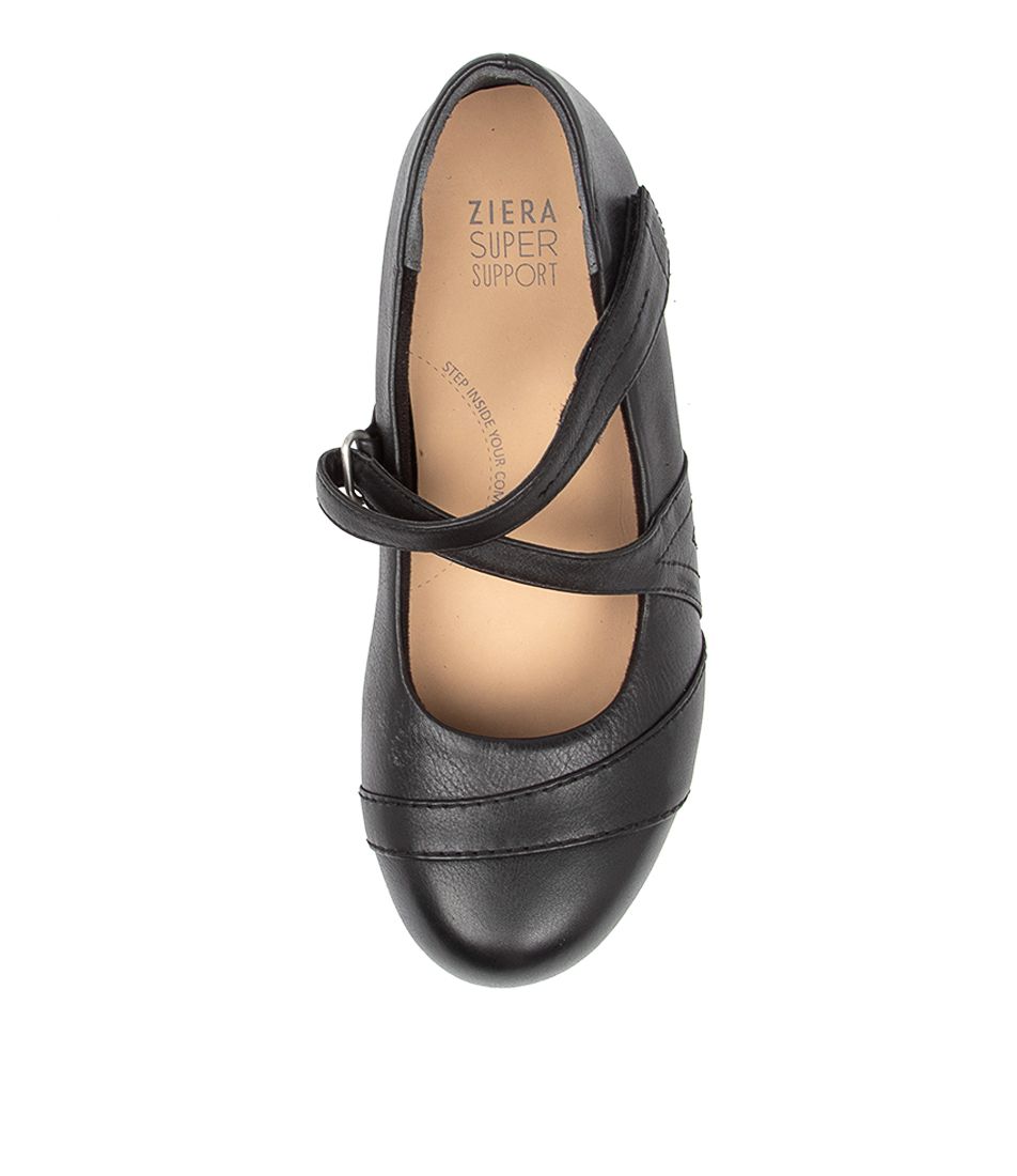 Black Women Ziera Xray (Medium) Mary Janes | Z-401928