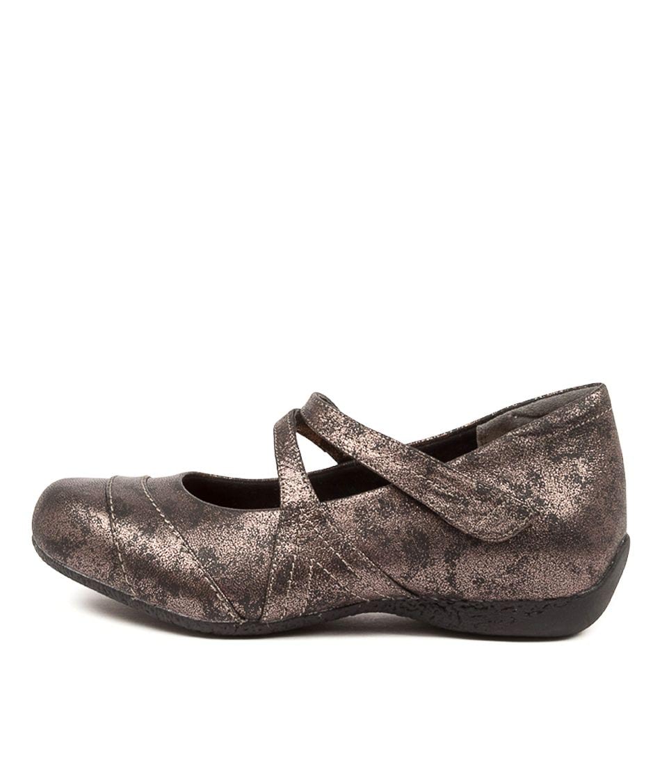 Blue Grey Women Ziera Xray (Extra Wide) Mary Janes | Z-430692