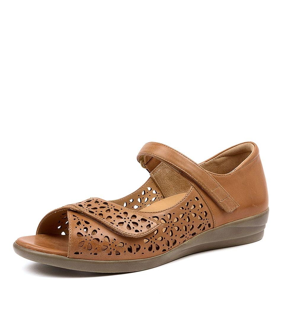 Brown Women Ziera Daffodil (Wide) Sandals | Z-245981