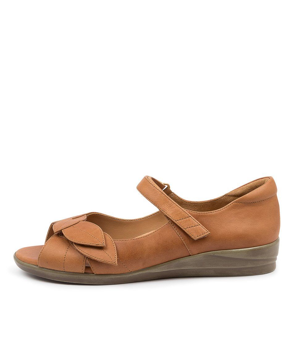 Brown Women Ziera Disco (Wide) Sandals | Z-758049