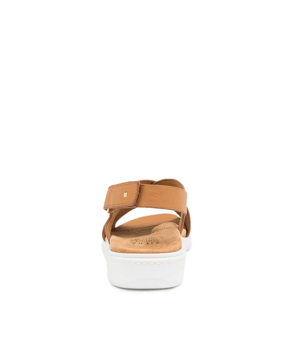 Brown / White Women Ziera Ilda (Wide) Sandals | Z-704532