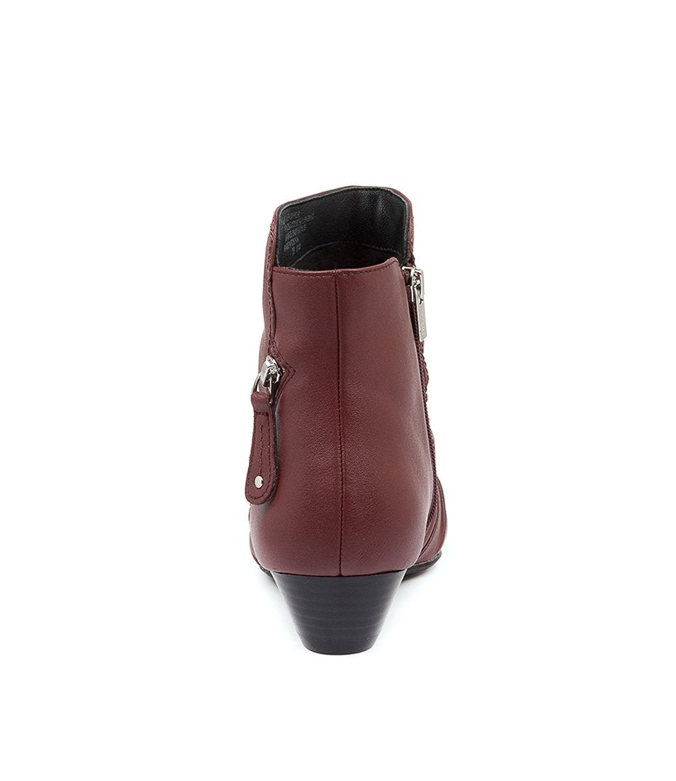 Dark Red Women Ziera Camryn (Extra Wide) Boots | Z-627490