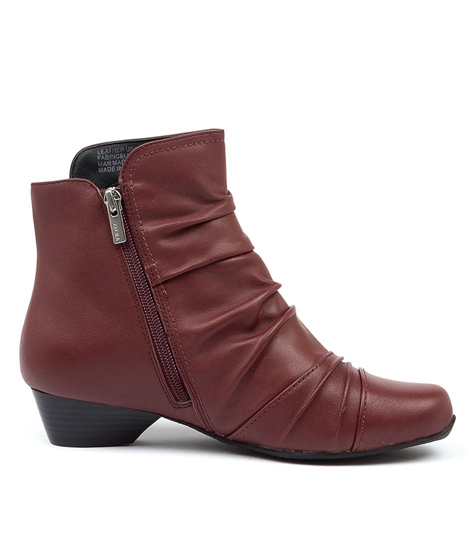 Dark Red Women Ziera Camryn (Extra Wide) Boots | Z-627490