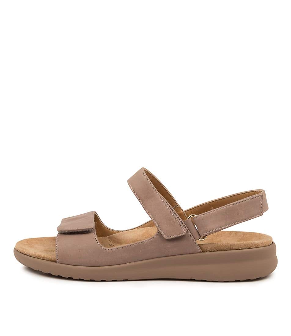 Grey Brown / Grey Brown Women Ziera Benji (Wide) Sandals | Z-069158