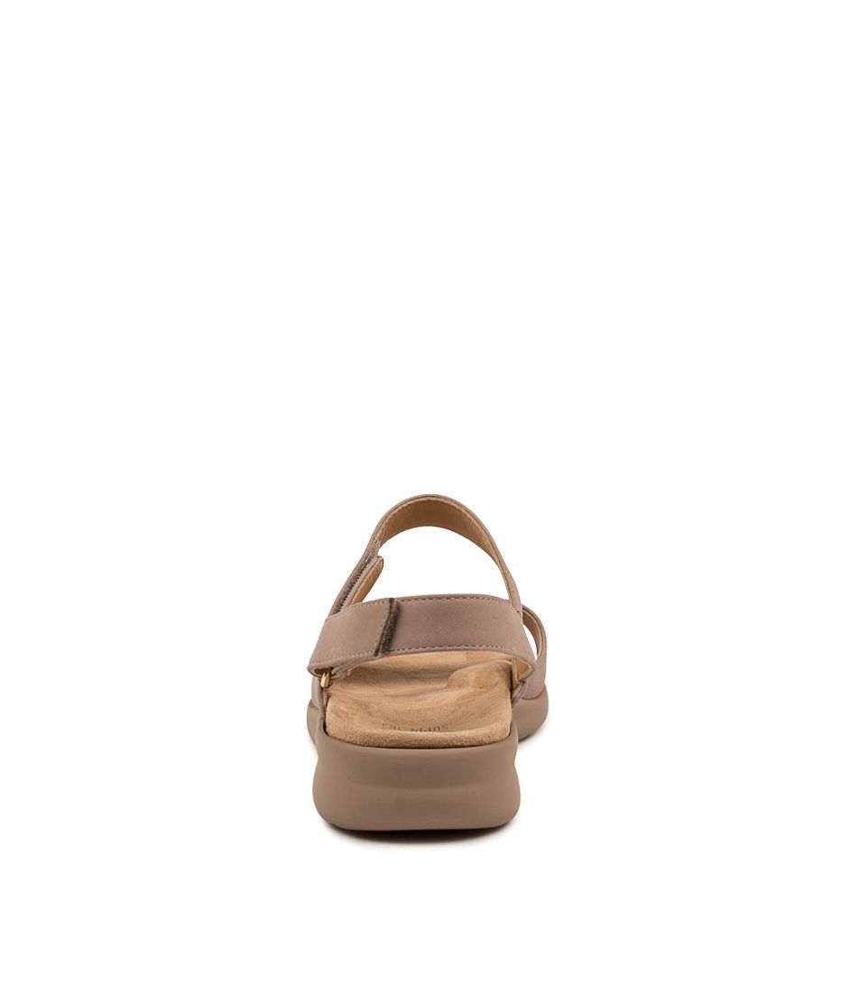 Grey Brown / Grey Brown Women Ziera Benji (Wide) Sandals | Z-069158