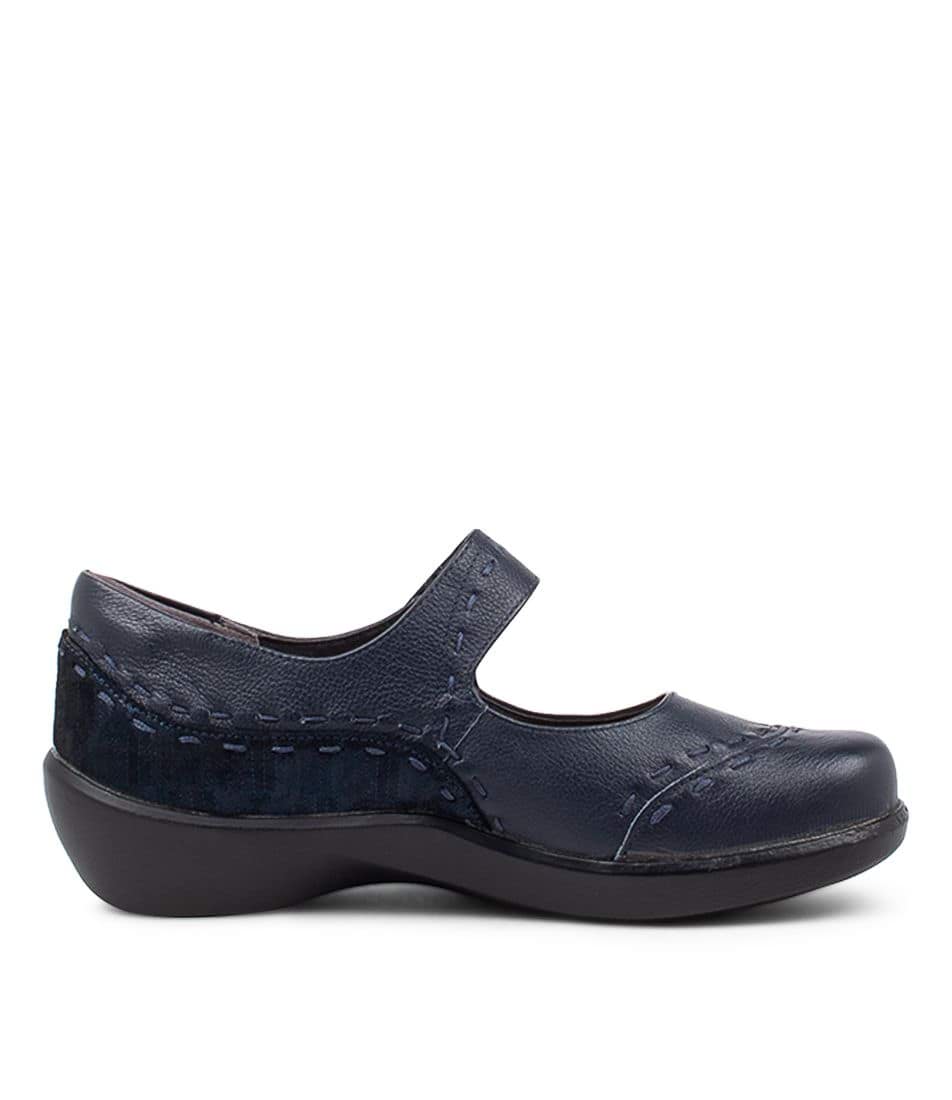 Navy Women Ziera Gummibear (Extra Wide) Mary Janes | Z-476052