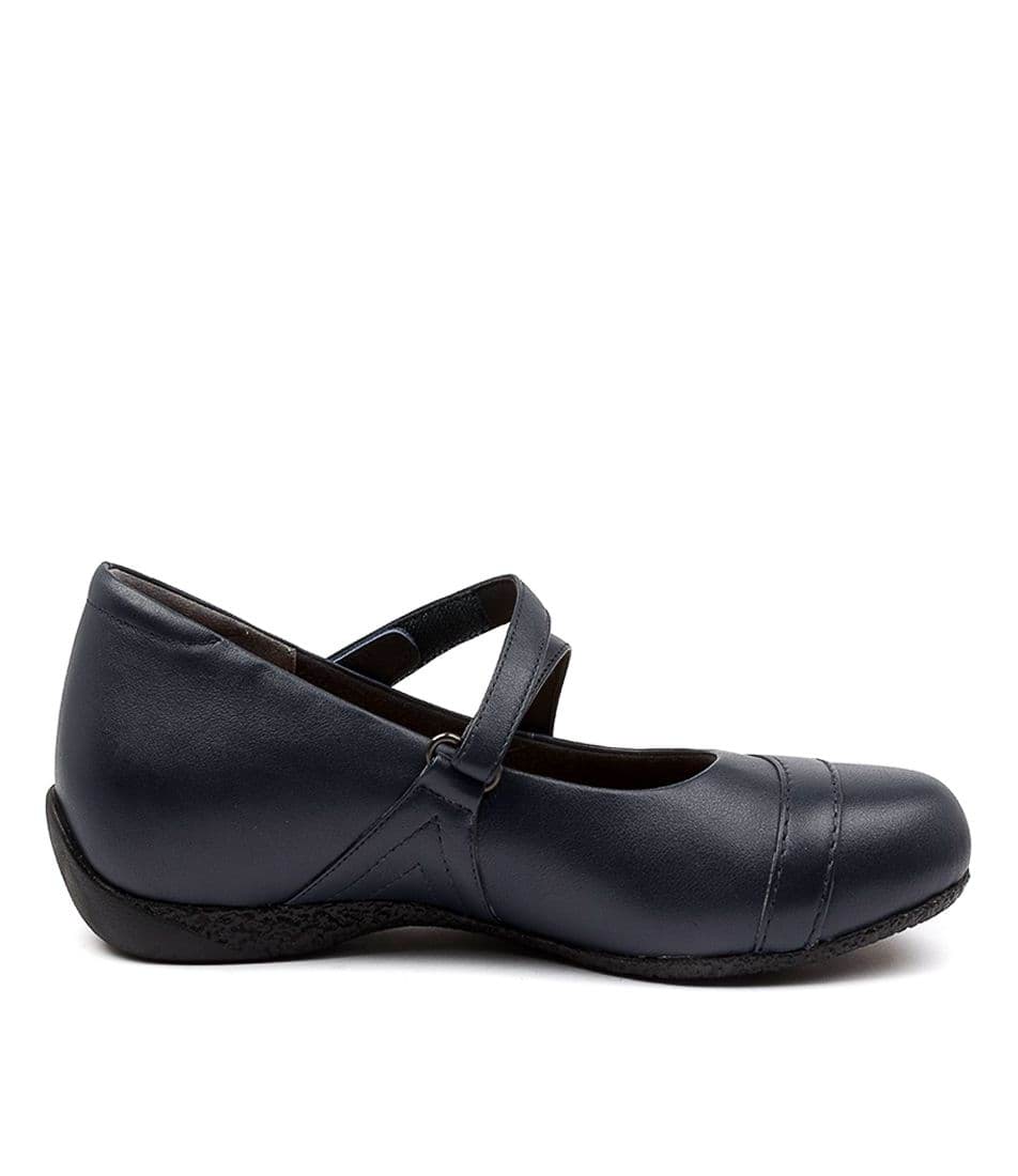 Navy Women Ziera Xray (Wide) Mary Janes | Z-439851