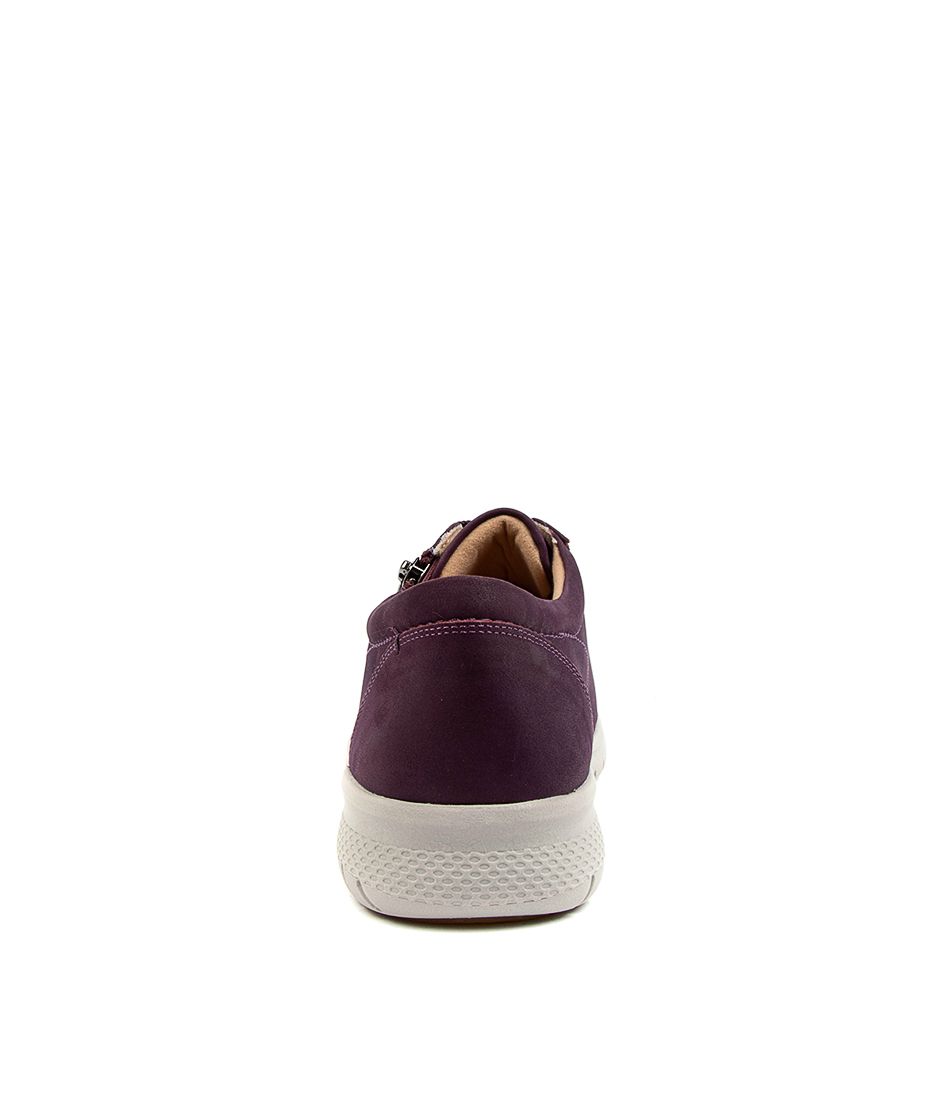 Purple Women Ziera Solar (Extra Wide, Adjustable Fit) Sneakers | Z-692415