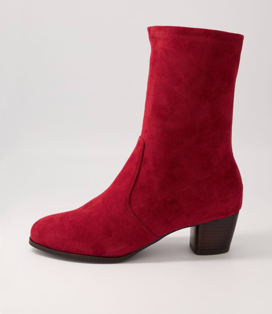 Red Women Ziera Genevey (Wide) Boots | Z-294503