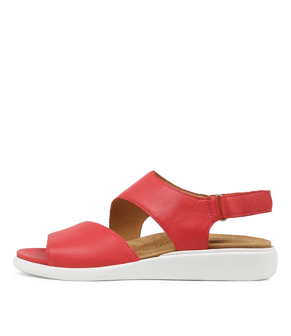 White Women Ziera Igor (Wide) Sandals | Z-214063