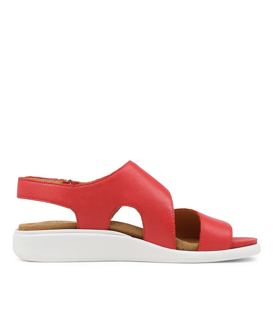 White Women Ziera Igor (Wide) Sandals | Z-214063